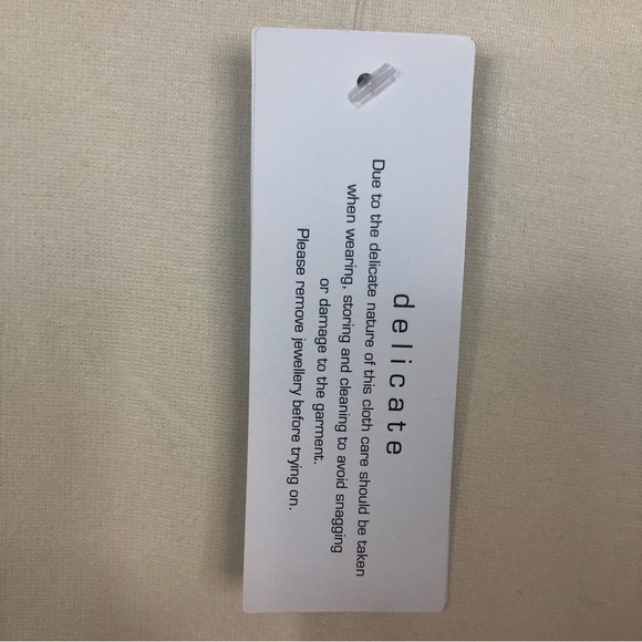 French Connection Women’s Dress Back Lace Inset Cap Sleeve Cream Color - Picture 6 of 10